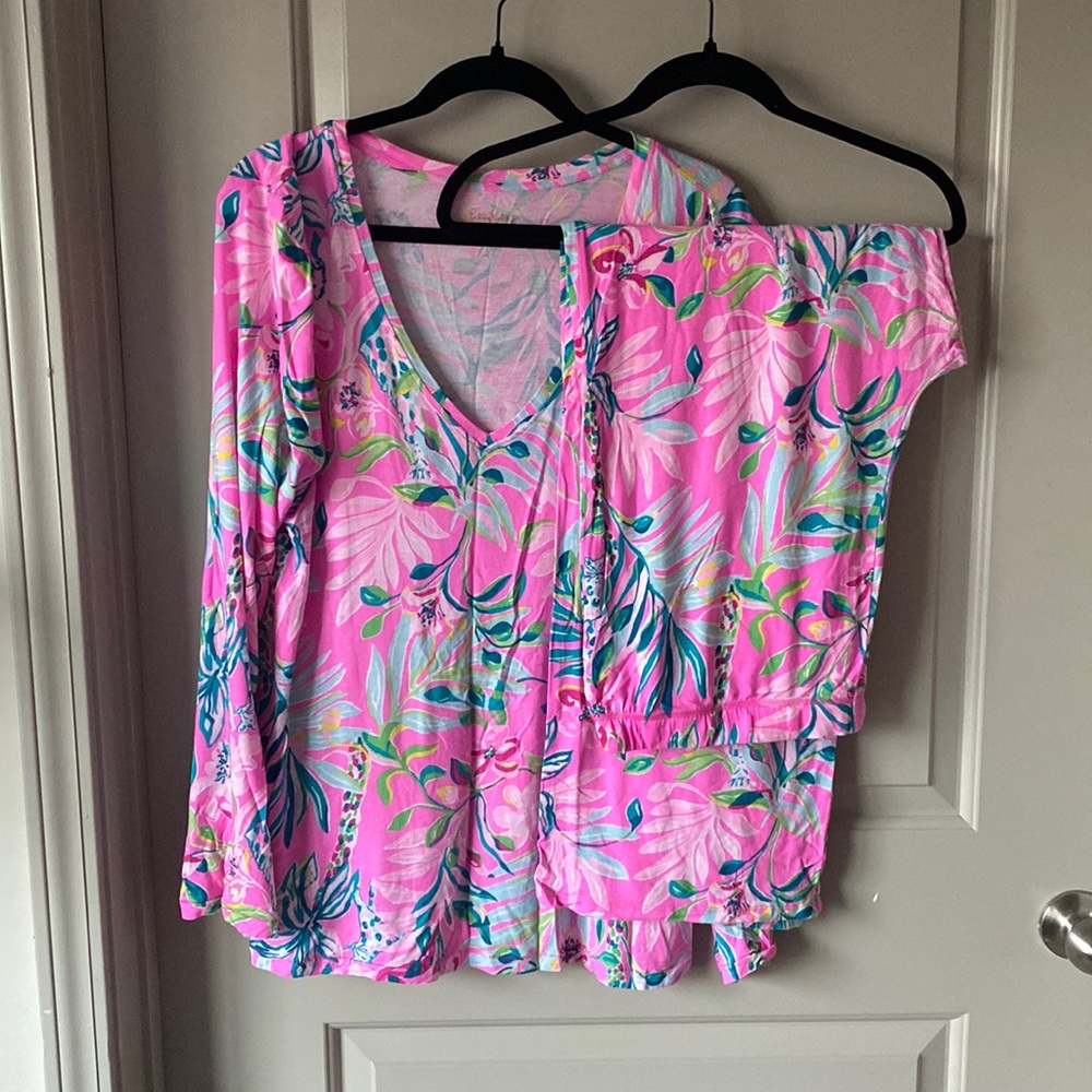 Lilly Pulitzer Pajama Set